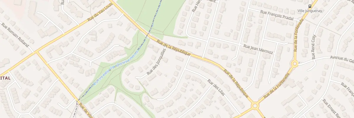 Plan du 36 Rue de la République à Trégueux