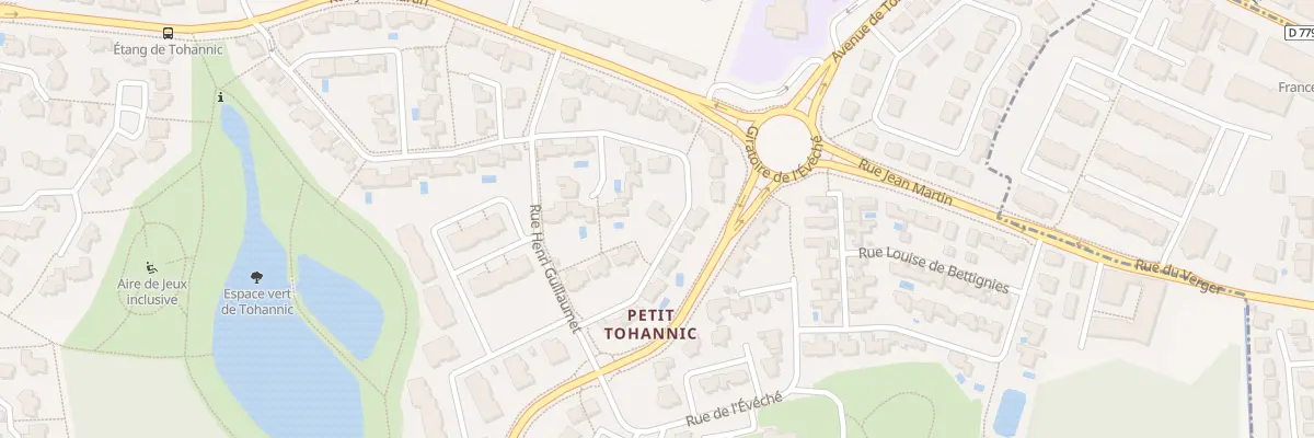 Plan du 42 Rue Pierre-Georges Latécoère à Vannes