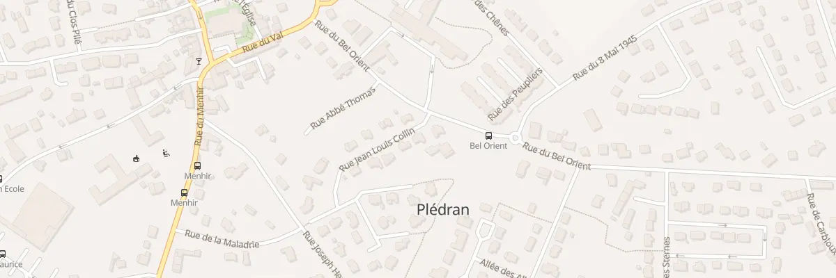Plan du 3 Rue Jean-Louis Collin à Plédran