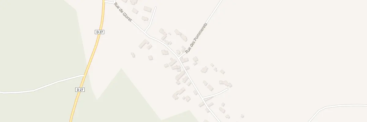 Plan du 17 Rue de Gloret à Plédran
