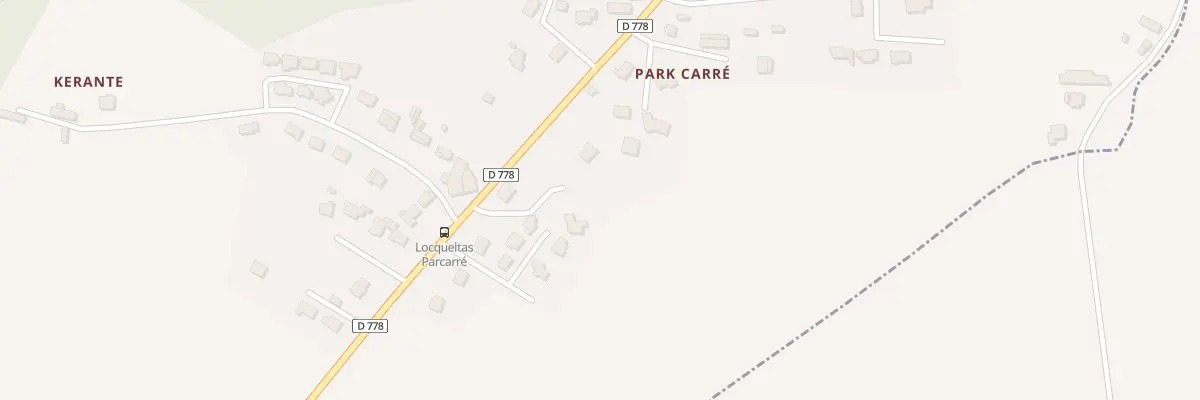 Plan du 5 Parc Parcare à Locqueltas
