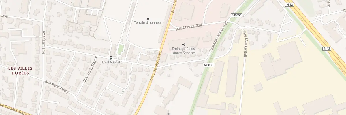Plan du 5 Rue des Perrières à Saint-Brieuc