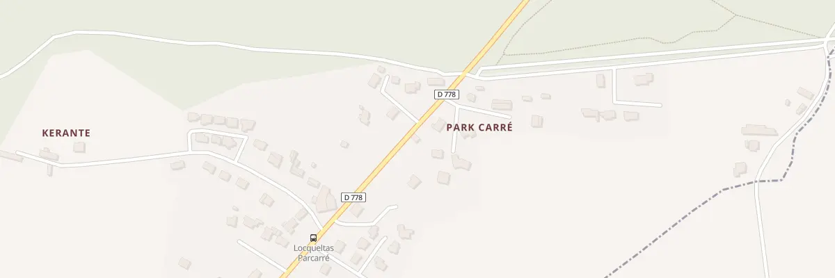 Plan du 5075 Parc Carre à Locqueltas