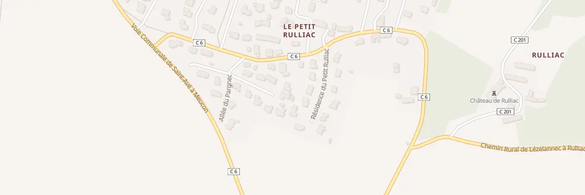 Plan du 5982 Le Petit Rulliac à Saint-Avé