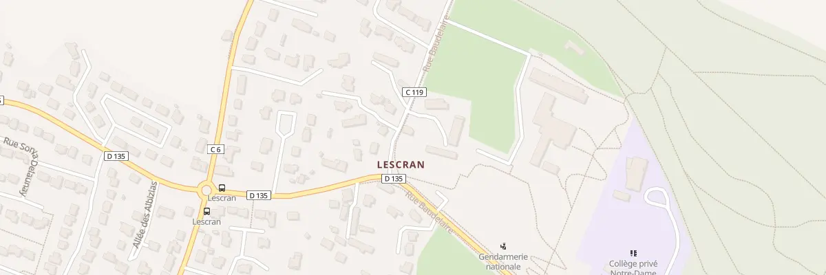 Plan du 6 All de Kérozer à Saint-Avé