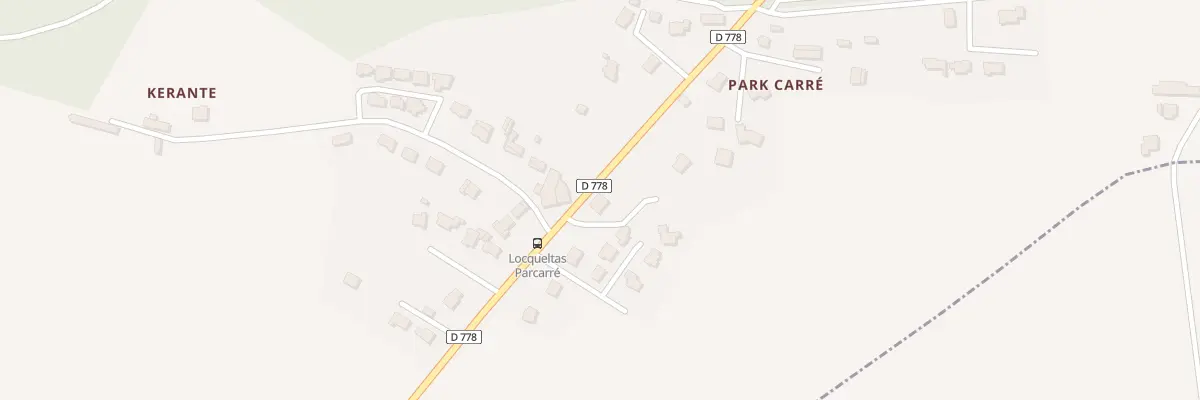 Plan du 5076 Parc Carre à Locqueltas