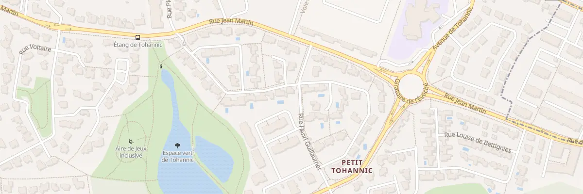 Plan du 24 Rue Pierre-Georges Latécoère à Vannes