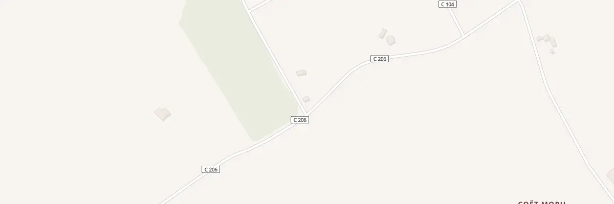 Plan du 11 Coët Moru à Crédin