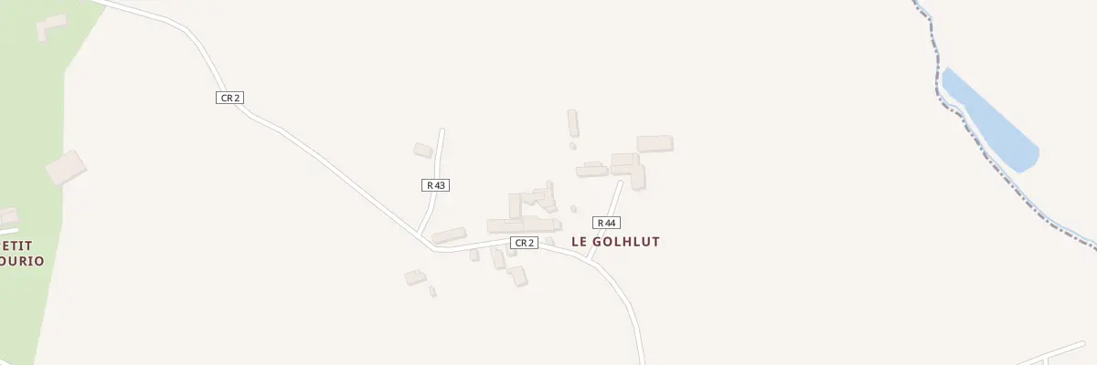 Plan du 5125 Le Golut Locqueltas à Locqueltas