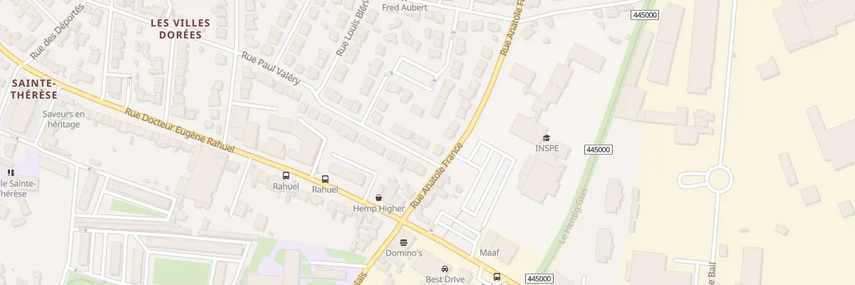 Plan du 23 Rue Paul Valéry à Saint-Brieuc