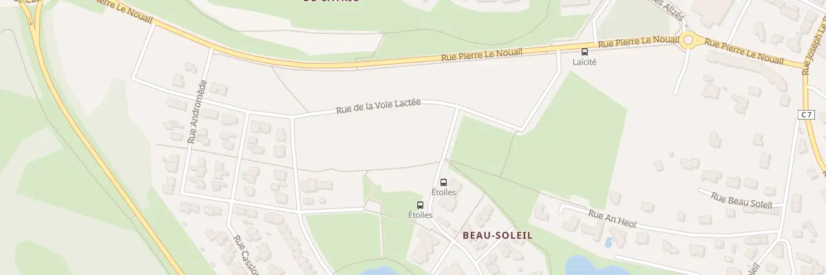 Plan du 4 Rue des Etoiles à Saint-Avé