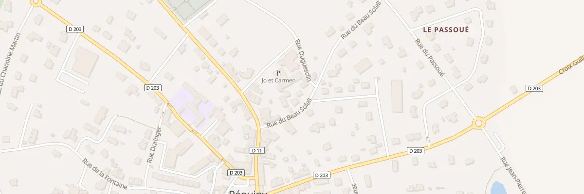 Plan du 3 Rue du Beau Soleil à Réguiny