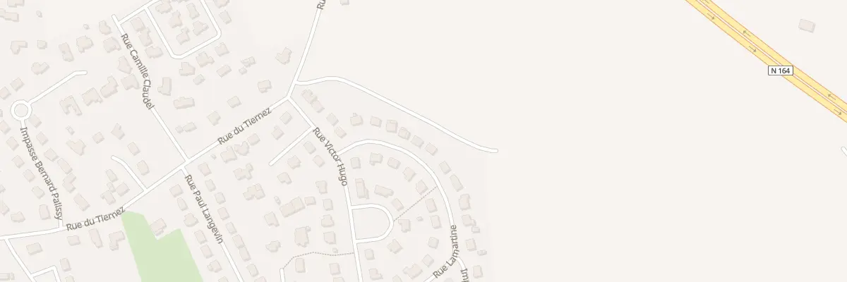 Plan du 20 Rue Lamartine à Loudéac