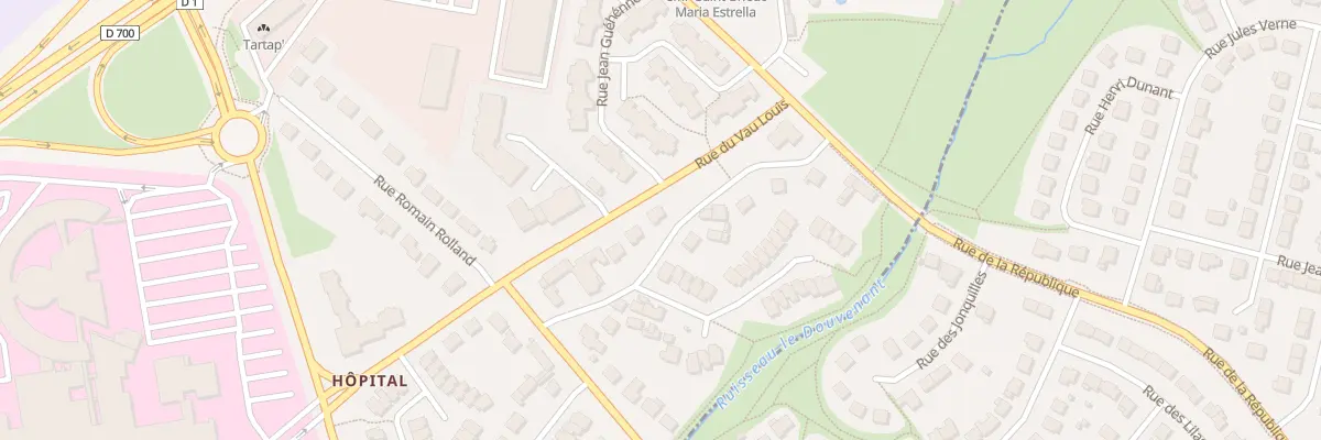 Plan du 7 Rue de la Ville Malante à Saint-Brieuc