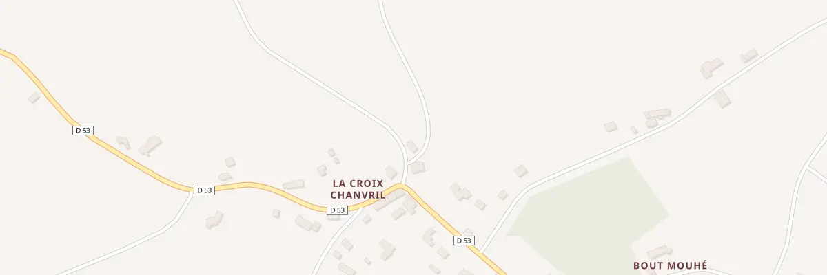 Plan du 36 La Croix Chanvril à La Motte