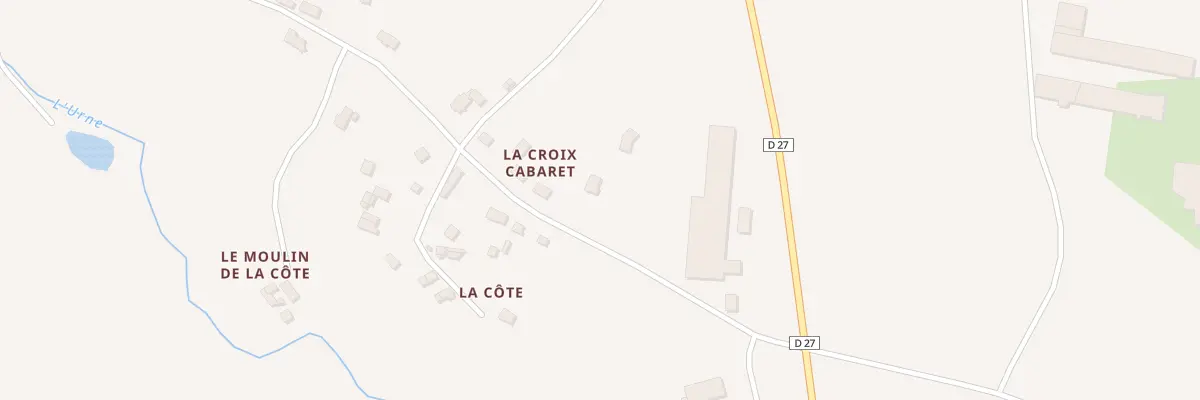 Plan du 5419 La Croix Cabaret à Saint-Carreuc