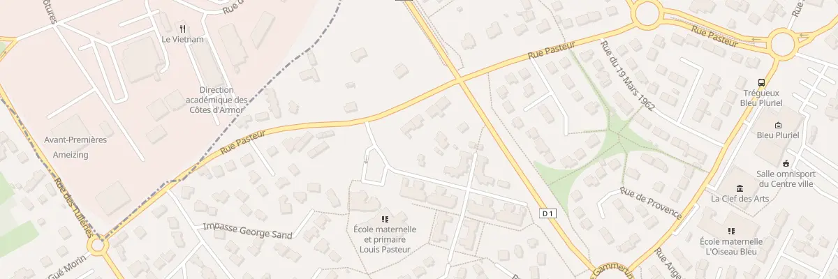 Plan du 39 Rue Pasteur à Trégueux