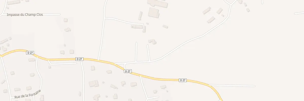 Plan du 5 Le Champ Gicquel à Gausson