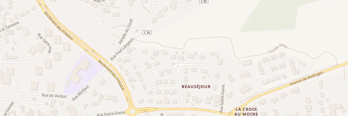 Plan du 5 Rue Auguste Renoir à Loudéac