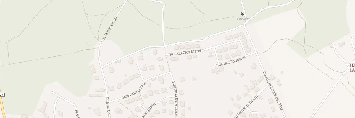 Plan du 4 Rue du Clos Maret à Plédran