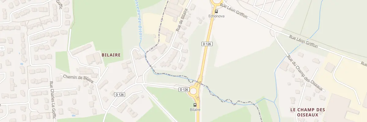 Plan du 17 Rue de Bilaire à Saint-Avé