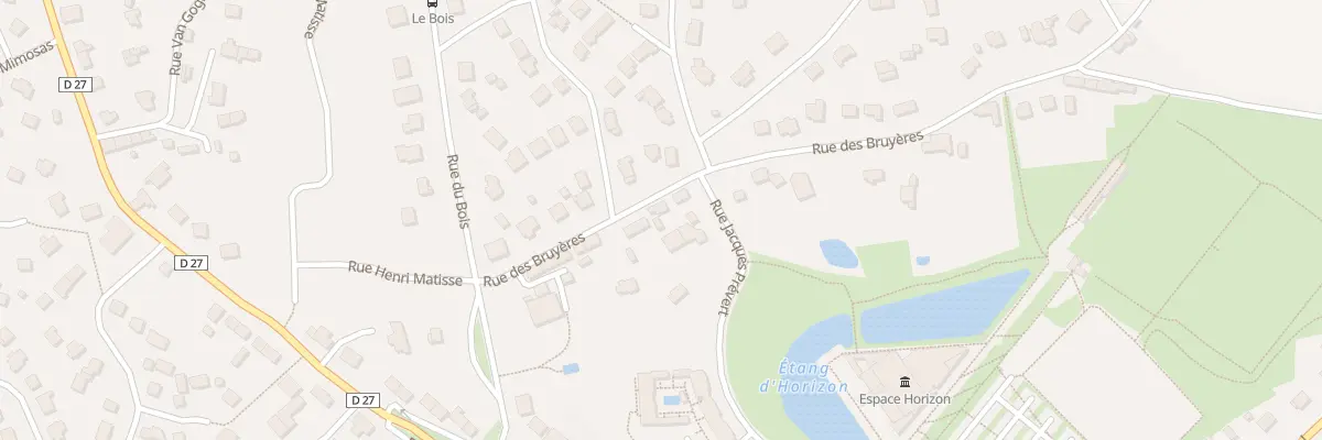 Plan du 9 Rue des Bruyères à Plédran