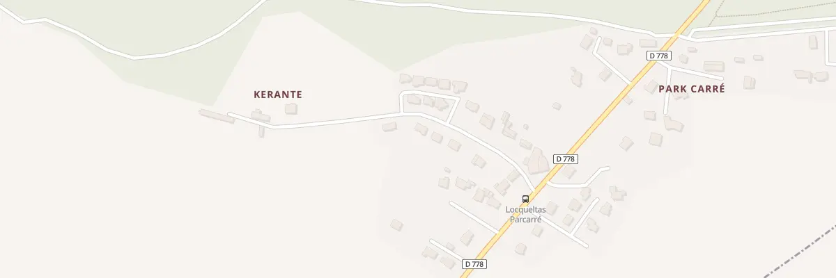 Plan du 11 Rue de Kerante à Locqueltas