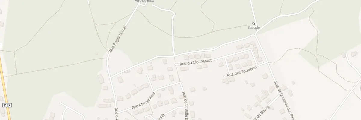 Plan du 1 Rue du Clos Maret à Plédran