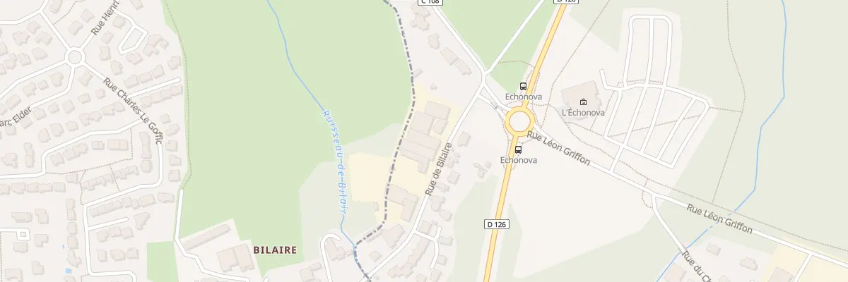 Plan du 8 Rue de Bilaire à Saint-Avé