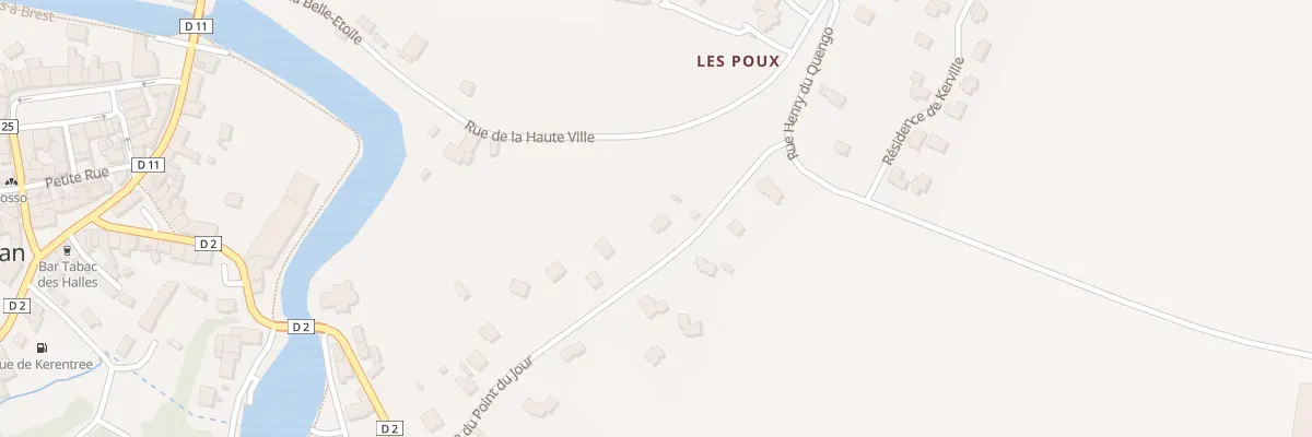 Plan du 21 Rue du Point du Jour à Rohan