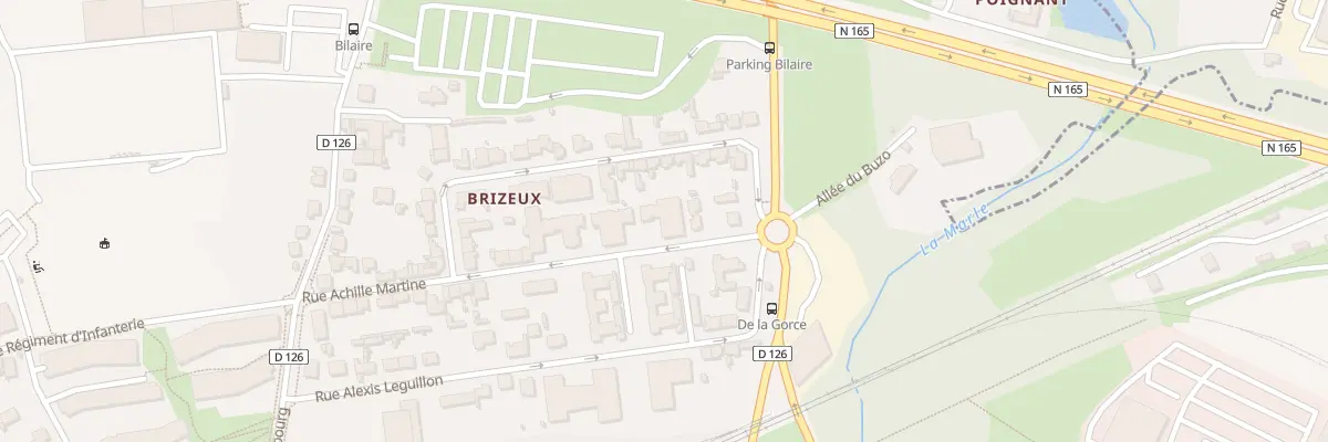 Plan du 29 Rue Achille Martine à Vannes