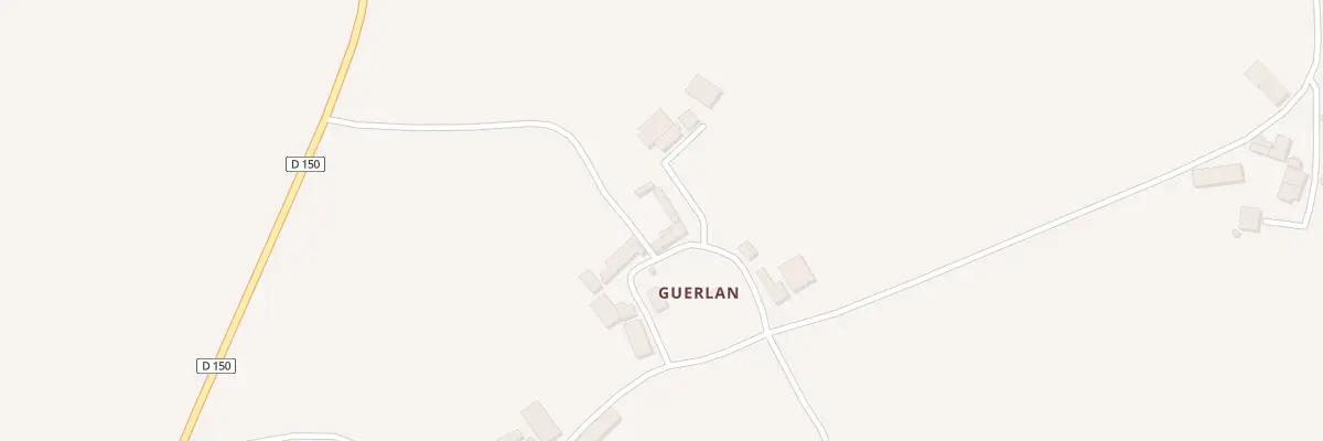 Plan du 5107 Guerlan à Saint-Allouestre