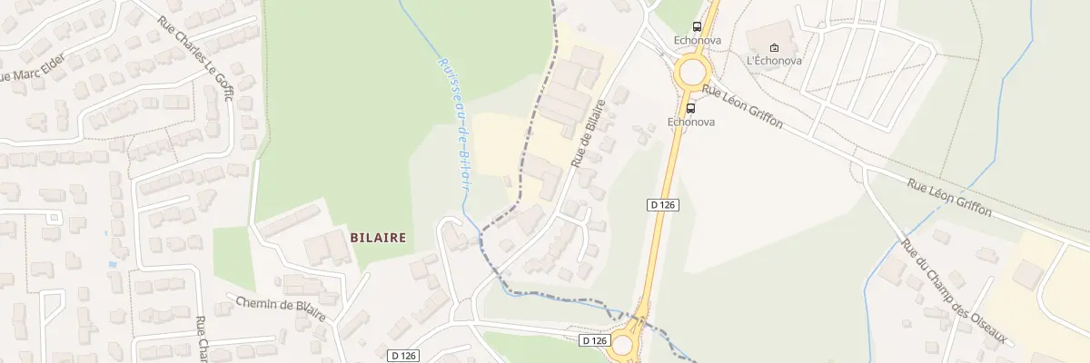 Plan du 12 Rue de Bilaire à Saint-Avé