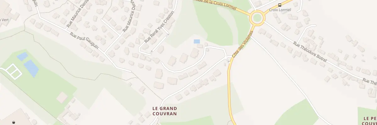 Plan du 21 Côte des Violettes à Plérin