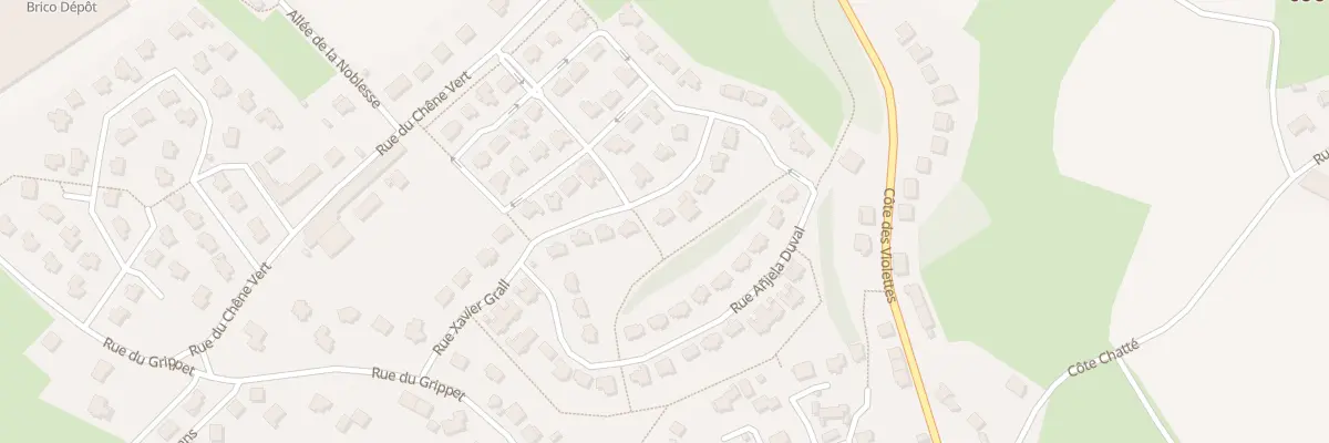 Plan du 36 Rue Xavier Grall à Plérin