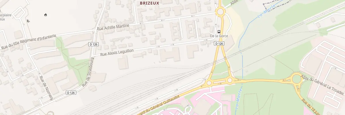 Plan du 30 Rue Alexis Leguillon à Vannes