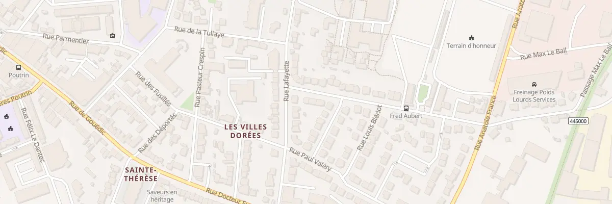 Plan du 4 Rue Joseph Le Brix à Saint-Brieuc