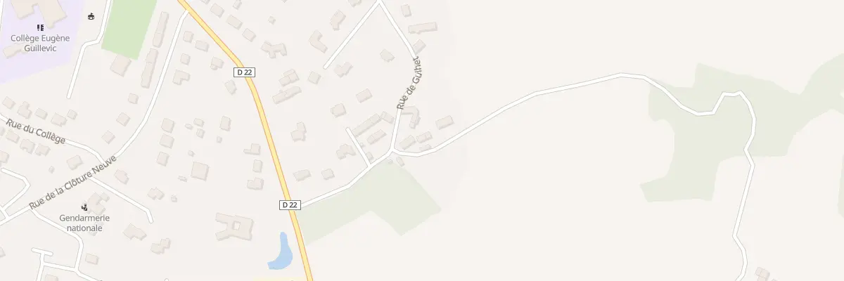 Plan du 17 Rue de Guihet à Plœuc-L’Hermitage