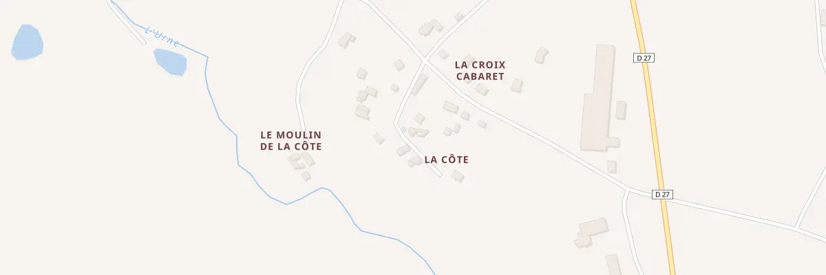 Plan du 5906 La Côte à Saint-Carreuc