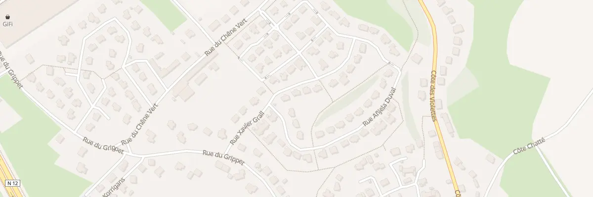Plan du 30 Rue Xavier Grall à Plérin
