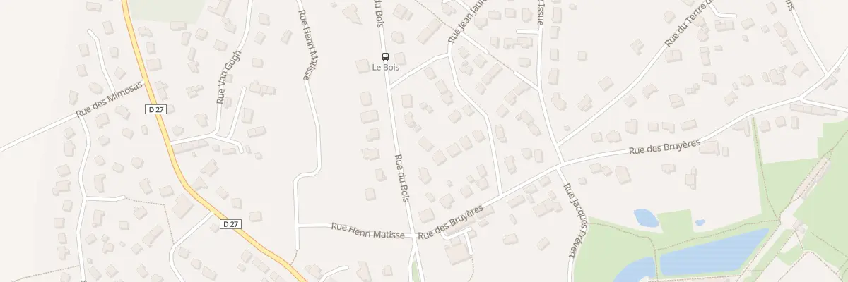 Plan du 11 Rue du Bois à Plédran