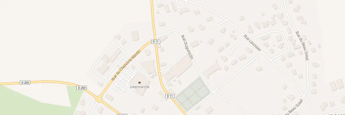Plan du 22 Rue Guy Ropartz à Réguiny