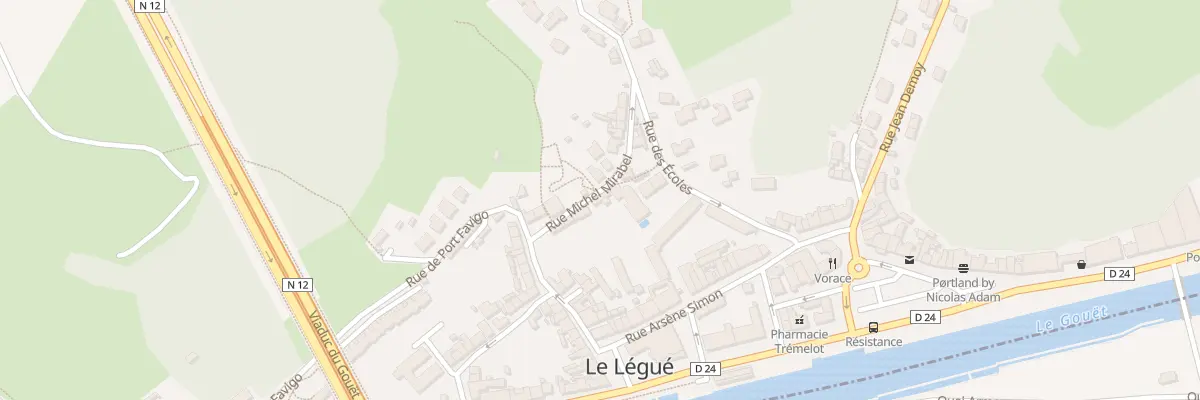 Plan du 8 Rue Michel Mirabel à Plérin