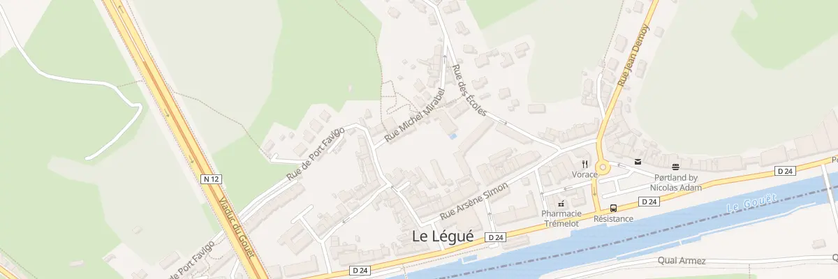 Plan du 6 Rue Michel Mirabel à Plérin