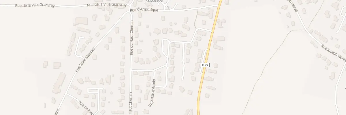 Plan du 10 Rue de Champagne à Plédran