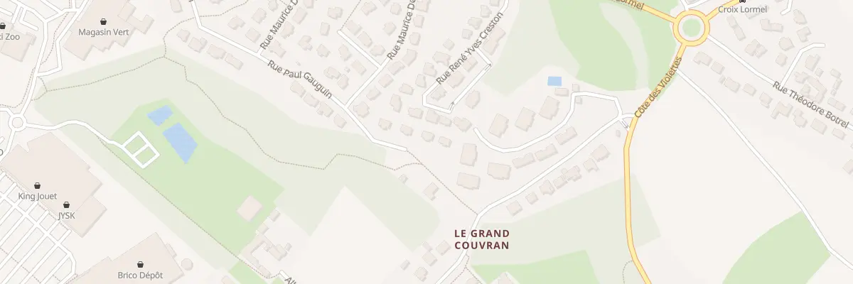 Plan du 25 Rue Paul Gauguin à Plérin