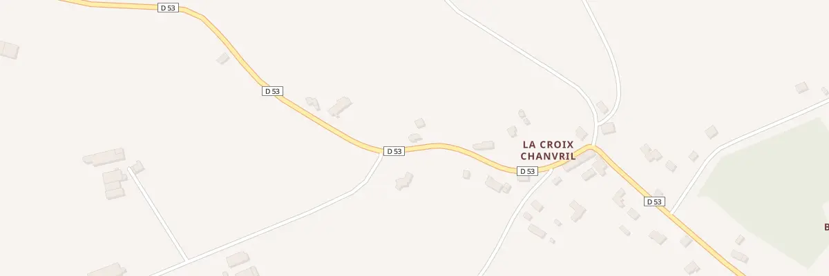 Plan du 52 La Croix Chanvril à La Motte