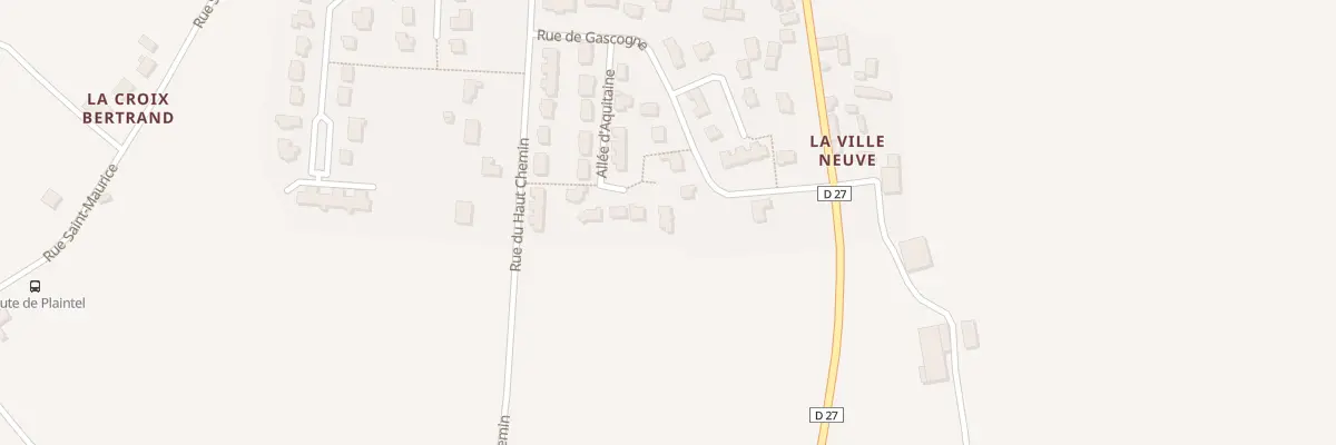 Plan du 1 Rue de Gascogne à Plédran