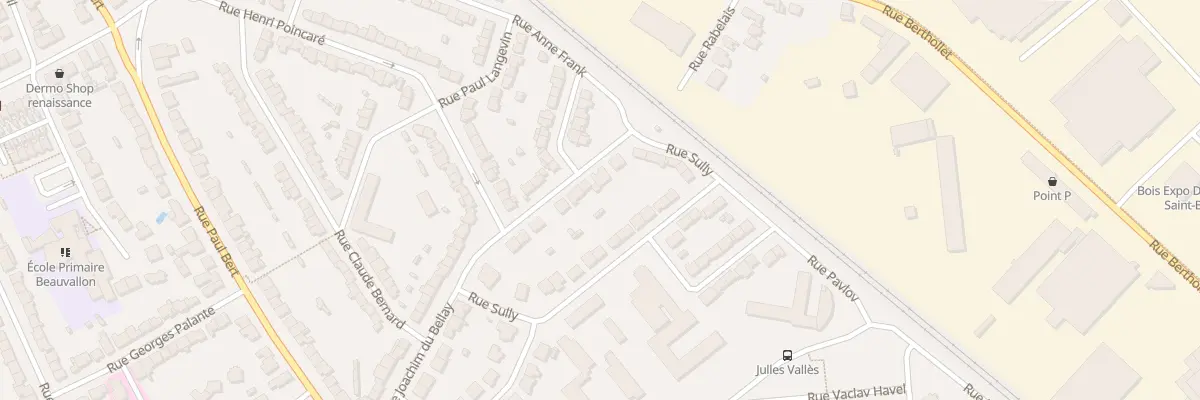 Plan du 5 Rue Joachim du Bellay à Saint-Brieuc