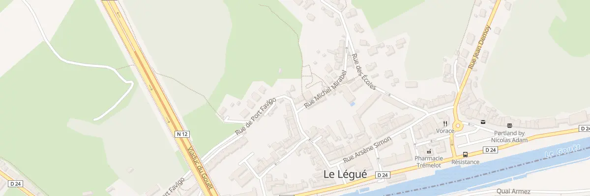 Plan du 1 Rue Michel Mirabel à Plérin